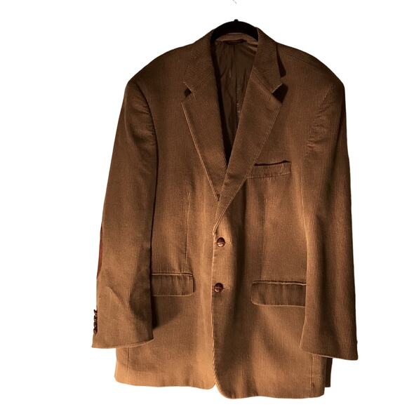 Lauren Ralph Lauren Gray Classic Corduroy Jacket. 44R - Picture 1 of 5